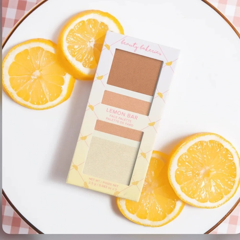 🍋 BEAUTY BAKERIE Lemon Bar Face Palette